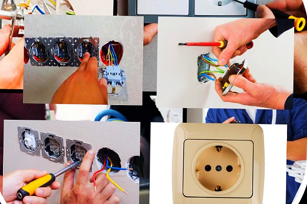 замена розеток