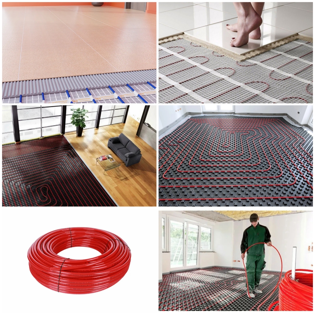 Монтаж водяных теплых полов в Бишкеке